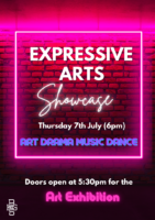 Expressive Arts Showcase (Poster)