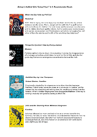 Year 7-8 – Recommended-Reads