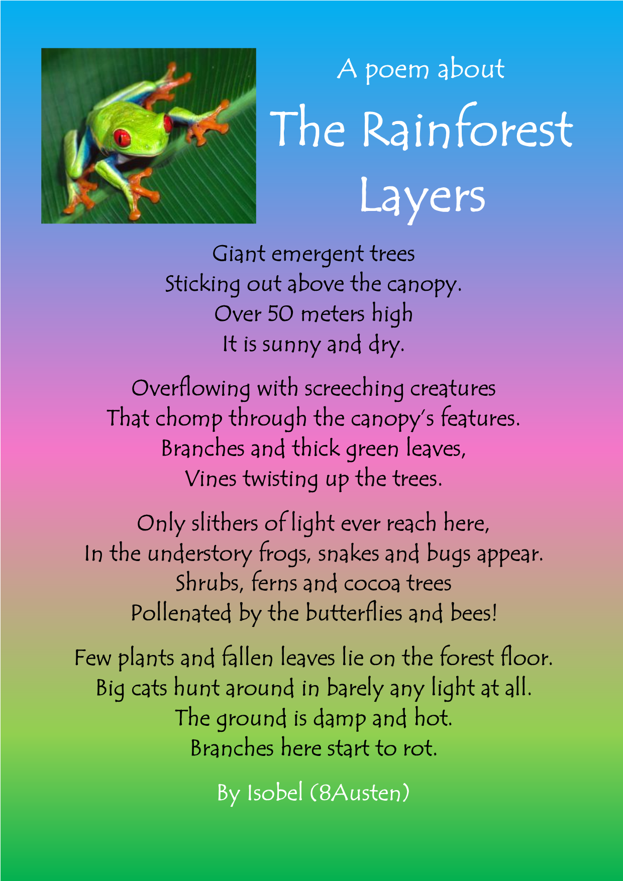 Rainforest Poems Year 4 | Sitedoct.org