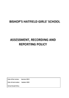 Assessment Recording and Reporting