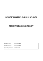 Remote Education Policy