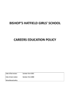Careers Education Policy 2021