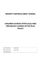 Children Looked After Policy – 2021