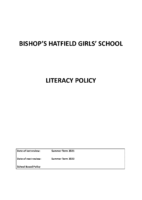 Literacy Policy 2021