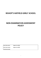 Examinations – Non-Examination Assessment Policy 2021_22
