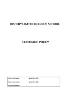 Fairtrade Policy 2022_25