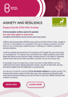 Bounce Forward Course – Anxiety for Parents – March to June 2022