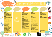 Enrichment Club Schedule – Summer 2022