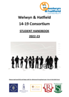 BHGS Sixth Form Student Handbook 2022-23 v 1.0