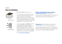 Year 11 Chemistry Resources