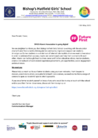 Parent letter Future First Alumni Appeal_May 2023
