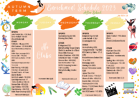 Enrichment Club Schedule_Autumn 2023_After School_v 1.0