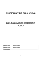 Examinations – Non-Examination Assessment Policy 2023_2024