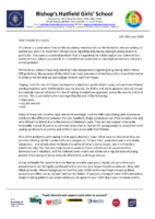 Y7-13 Vaping letter Feb 2024 – Joint letter Secondary Headteachers