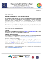BEST Fundraising Letter Parents_May 2025